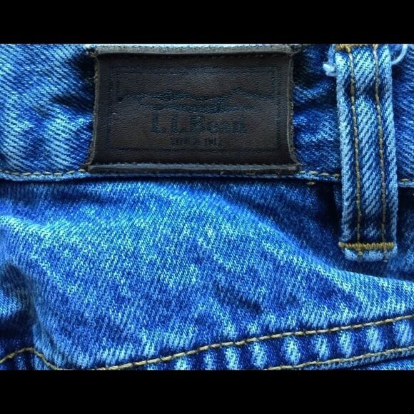 Vintage L.L. Bean blue jeans - Picture 4 of 7
